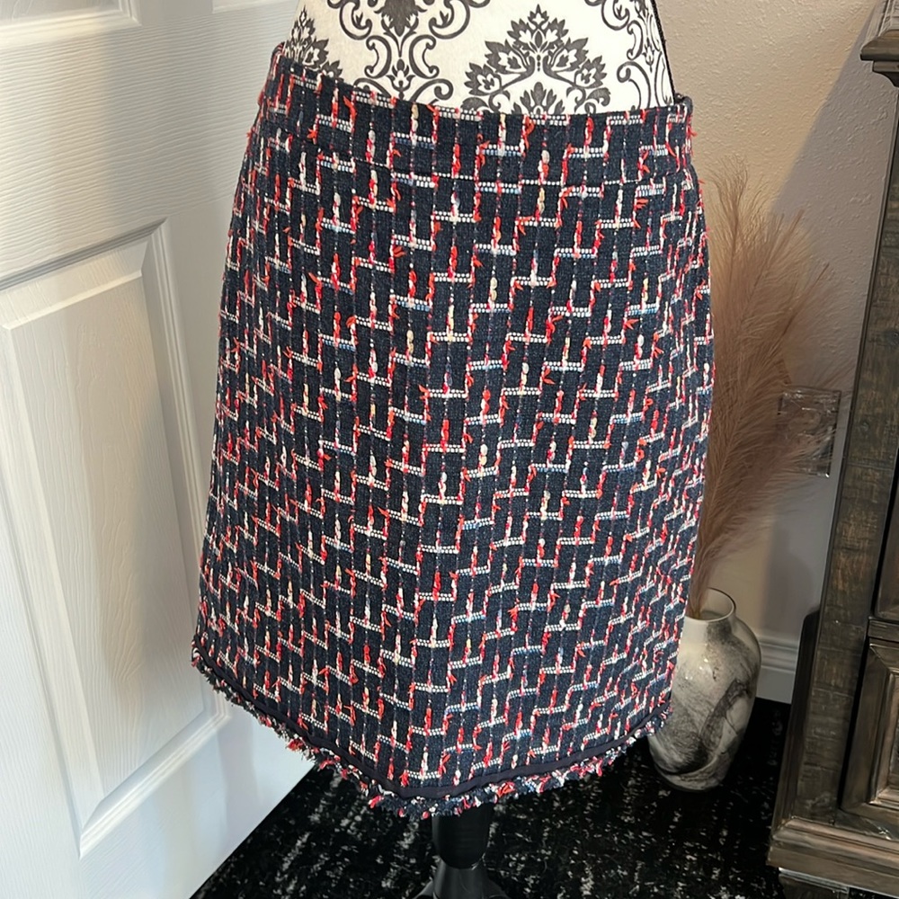 Kaye Spade Tweed-ish Pencil Skirt
